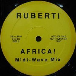 画像1: $ RUBERTI / AFRICA! (Midi-Wave Mix) Boom Boom Dollar (Dino Mix) 限定 (GA-201) YYY0-115-5-5+1