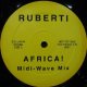 $ RUBERTI / AFRICA! (Midi-Wave Mix) Boom Boom Dollar (Dino Mix) 限定 (GA-201) YYY0-115-4-4+1