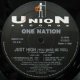 $$ ONE NATION / JUST HIGH (YOU MAKE ME FEEL) UNION 020 ラスト