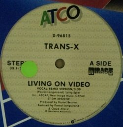 画像1: $ TRANS-X / LIVING ON VIDEO (0-96815) B3988-4-4
