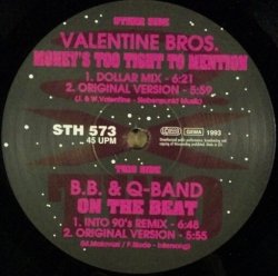 画像1: Valentine Bros. / B.B. & Q-Band ‎– Money's Too Tight To Mention / On The Beat  残少 B4011 未