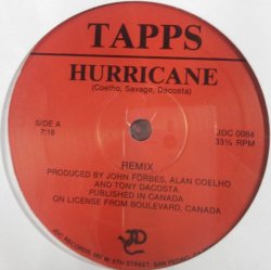 画像1: $ Tapps / Hurricane (JDC 0084) B4181-1-2 後程済