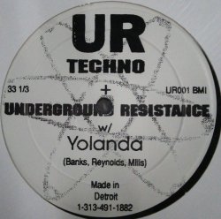 画像1: Underground Resistance w/ Yolanda / Your Time Is Up ラスト 未 B4283