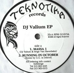 画像1: $ DJ Valium / DJ Valium EP (GG015) Massa 1 (Running In October) YYY281-3324-5-10+4F-19A 後程済