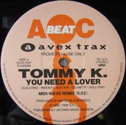 画像2: $ Tommy K. / You Need A Lover (Remix) Valentina / Harmony (Remix) Midi-Wave (AVJS-1097) YYY356-4429-3-14? 後程済