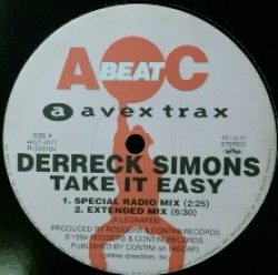 画像1: $ Derreck Simons / Take It Easy (AVJT-2277) Valentina / I Know (Remix) Y0-171B-5-5 後程済