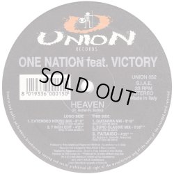 画像1: %% One Nation Feat. Victory / Heaven (UNION 052) Union Records – UN 052 完売
