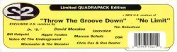画像2: $ 2 Unlimited / Throw The Groove Down (HAL 12544) 4枚組 (The U.S. Remixes) No Limit '94 (Limited Edition Quadrapack) Y8+ 後程済