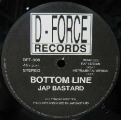 画像1: $ JAP BASTARD / BOTTOM LINE (DFT-005) YYY19-4F12B2