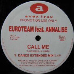 画像1: $ EUROTEAM feat.ANNALISE / CALL ME (AVJT-2235) YYY158-2250-10-78