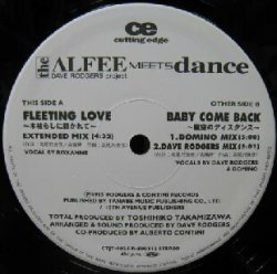 画像1: $ DAVE RODGERS project　the ALFEE MEETS dance / FLEETING LOVE (CTJT 6025) YYY65-1346-20-118