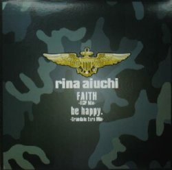 画像1: $ rina aiuchi 愛内里菜 / be happy. (TJR-007) Faith (KCP Mix) / Be Happy. (Grandale Euro Mix) Y99-4F
