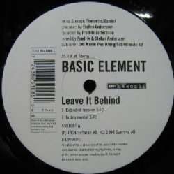 画像1: BASIC ELEMENT / LEAVE IT BEHIND