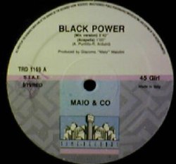 画像1: $ MAIO&CO / BLACK POWER (TRD 1159) EEE15 後程済