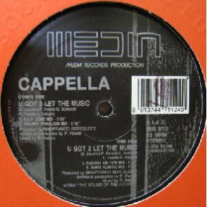 画像: $ CAPPELLA / U GOT 2 LET THE MUSIC (MR 612) 2枚組 (MR 613) YYY57-1229-3-69  原修正