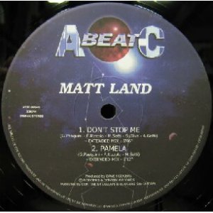 画像: $ MATT LAND / DON'T STOP ME (VEJT-89149) EEE20