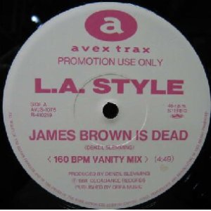 画像: $ L.A. STYLE / JAMES BROWN IS DEAD (160 BPM VANITY MIX) AVJS-1075 YYY305-3833-9-19+14A2 後程済