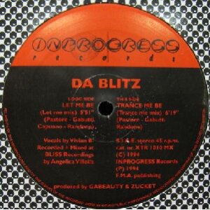 画像: $ DA BLITZ / LET ME BE (XTR 1010 MX) YYY252-2906-5-15