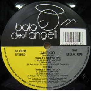 画像: $ ANTICO / WHAT I GOTTA DO (B.D.A. 008) Y14