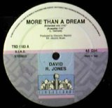 画像: $ DAVID R.JONES / MORE THAN A DREAM (TRD 1183) 穴 EEE15+ 後程済