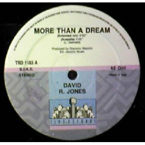 画像: $ DAVID R.JONES / MORE THAN A DREAM (TRD 1183) 穴 EEE15+ 後程済