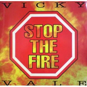 画像: $ VICKY VALE / STOP THE FIRE (DELTA 1023) EEE3F　後程済