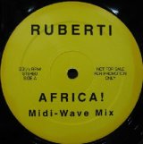 画像: $ RUBERTI / AFRICA! (Midi-Wave Mix) Boom Boom Dollar (Dino Mix) 限定 (GA-201) YYY0-115-5-5+1