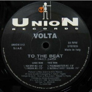 画像: $ VOLTA / TO THE BEAT (UNION 012) YYY164-2236-8-8