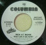 画像: $ Men At Work / Who Can It Be Now? (53-02888) ノックは夜中に YYS121-5-20 後程済