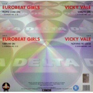 画像: $ EUROBEAT GIRLS / PEOPLE COME ON! (DELTA 1102) EEE