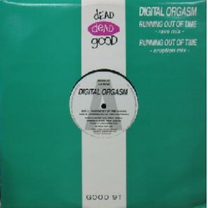 画像: $ DIGITAL ORGASM / RUNNING OUT OF TIME (GOOD 9T) UK YYY253-2919-3-3+ 後程済