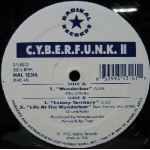 画像: $ C.Y.B.E.R.F.U.N.K. II / WUNDERBAR (HAL 12316) 原修正 YYY368-4756-2-4-4