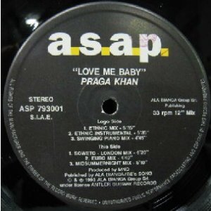 画像: $ PRAGA KHAN / LOVE ME BABY (ASP 793001) 原修正 Y40?