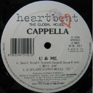 画像: CAPPELLA / U & ME (HB012)  原修正