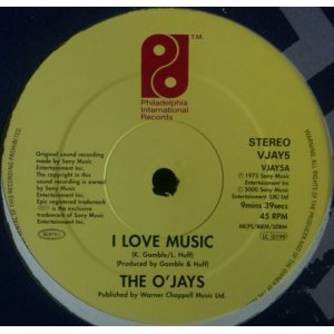 画像: The O'Jays / I Love Music / Love Train 未 YYY59-1263-4-4