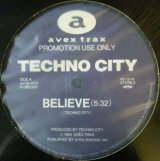 画像: $ Techno City / Believe * Dist It (AVJS 1072) YYY0-376-3-4+1