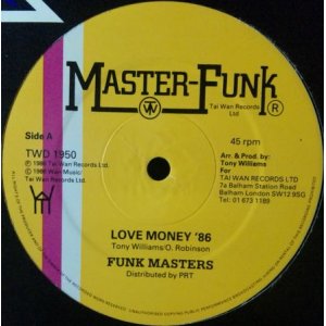 画像: $ Funk Masters / Love Money '86 / Fort Knox (TWD 1950) 未 YYY356-4447-1-1D 後程済 