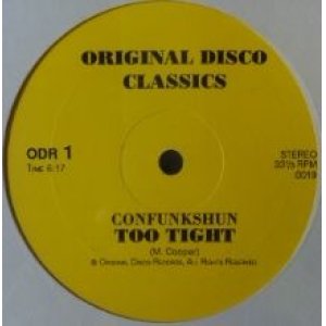 画像: %% Confunkshun / Too Tight (Original Disco Classics 0019) Klique / Loves Dance (0020) YYY0-83-3-3