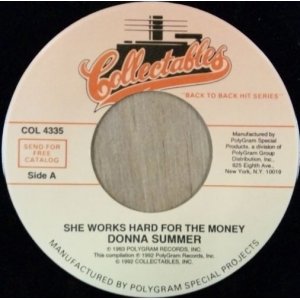 画像: Donna Summer ‎/ She Works Hard For The Money (7inch) 残少 未