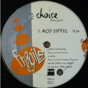 画像: $ Choice / Acid Eiffel (FRG-6) How Do You Plead? (US) YYY0-593-3-3