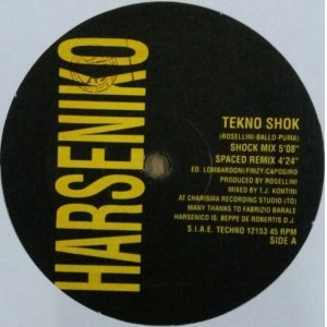 画像: $ HARSENIKO / TEKNO SHOK (TECHNO 12153) YYY0-610-1-1+