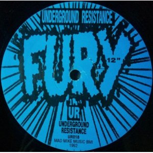 画像: $ Underground Resistance / Fury (UR-018) YYY10-178-9-9+