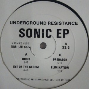 画像: $ Underground Resistance / Sonic EP (UR 002) YYY260-2979-5-15 B4304 後程済