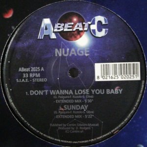 画像: $ Nuage / Sunday * Don't Wanna Lose You Baby  (ABeat 2025) EEE40+5F VIP 後程済