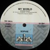 画像: $ Sophie / My World (TRD 1096) 哀愁ユーロ名曲 (穴) EEE10+ 後程済 