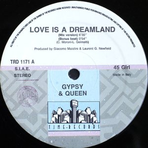 画像: $$ GIPSY&QUEEN / Love Is A Dreamland (TRD 1171) 穴 EEE5+ 4F