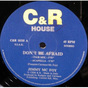 画像: $ Jimmy Mc Foy / Don't Be Afraid (C&R 103H) EEE21