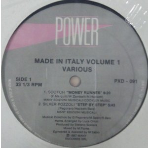 画像: $ Made In Italy Volume 1 Silver Pozzoli / Step By Step (PXD 091) ４曲入 YYY-363-4603-6-10