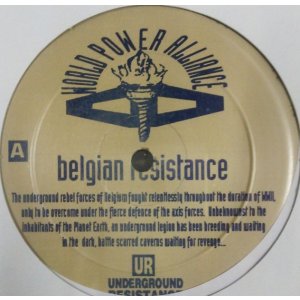 画像: $ Underground Resistance / Belgian Resistance (WPA-003) YYY182-2570-7-8