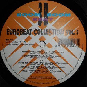 画像: $ Eurobeat Collection Vol. 5 (BBB 018) Debbie Key / Day By Day EEE5+